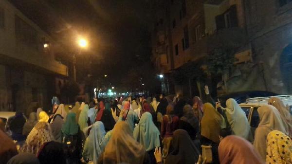 مسيرتان في بني سويف للمطالبة بالحرية