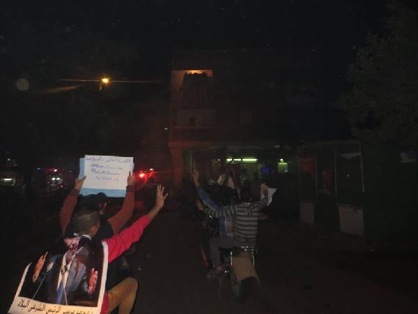 صور| مسيرة بالدرجات البخارية في دمياط للتنديد بالانقلاب