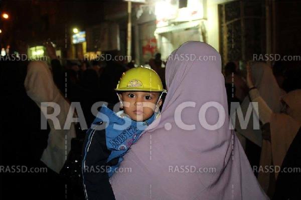 بالصور..المئات في مسيرة بغرب الإسكندرية ضد الإنقلاب