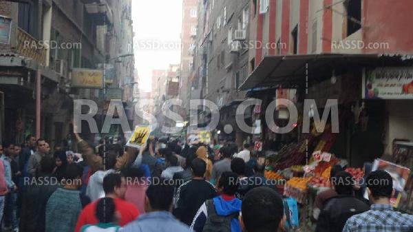 صور| مسيرة مناهضة  للانقلاب العسكري في “المهندسين”