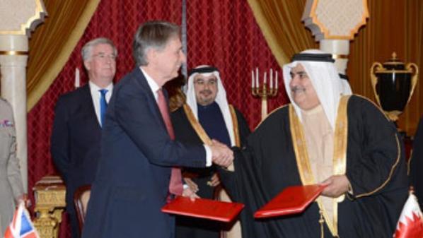 بريطانيا تقيم أول قاعدة عسكرية في الشرق الأوسط بالبحرين