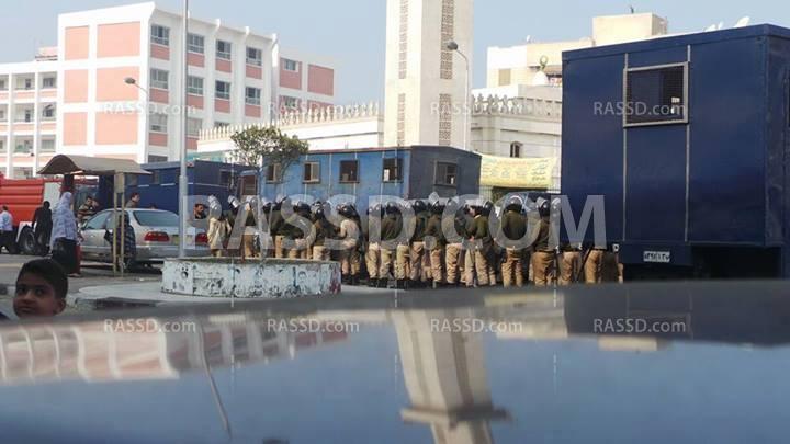 داخلية الانقلاب تفض مسيرة ببورسعيد وتعتقل العشرات