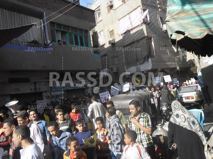 مسيرة الوليدية بأسيوط فى جمعة”لبيك أم الشهيد”