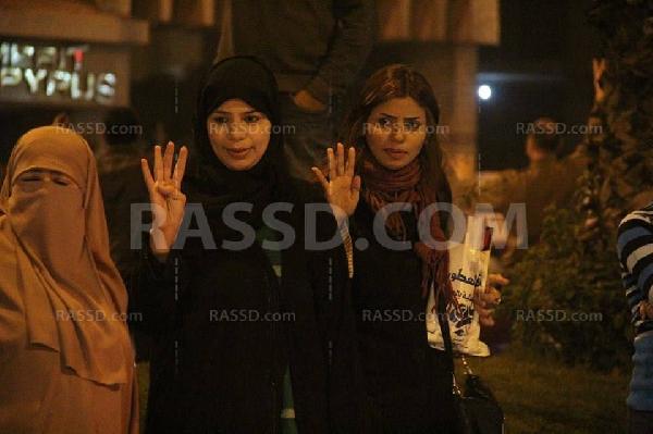 بالصور..وقفة مناهضة للإنقلاب العسكري بالهرم