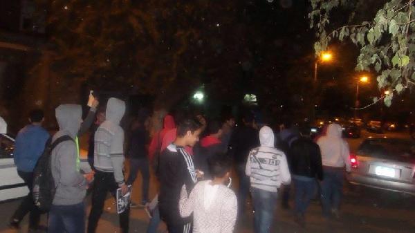 تظاهرة مناوئة لقضاء الانقلاب وتبرئة المخلوع بـ”المعادي”