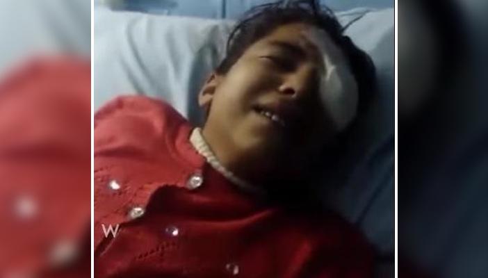 بالفيديو.. مُدرسة “تفقأ عين” طالبة بالجيزة