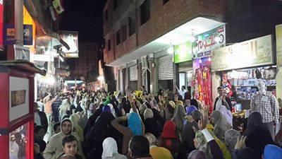 تظاهرة بالمعادي ضد الانقلاب بمليونية “العمال ذراع الثورة”