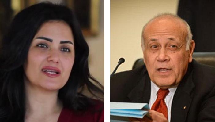 “سما المصري” تزور لجنة شؤون الأحزاب وتلتقي عضو مجلس القضاء الأعلى