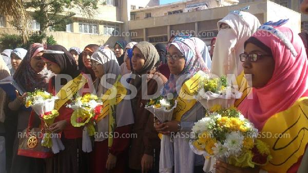 استقبال لحرائر الاسكندرية