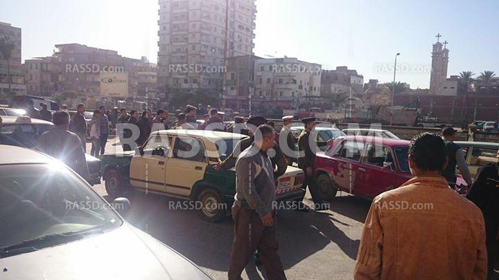 قوات الانقلاب تفض اعتصام السائقين في كفر الدوار بالقوة