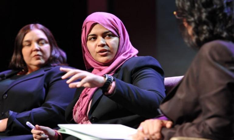 ناشطة مؤيدة للسيسي تحضر مؤتمر عالمي للدفاع عن اليهود