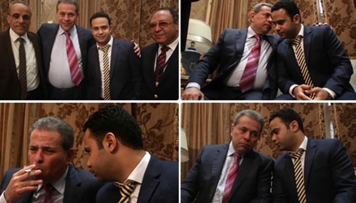 “مسا مسا يازميل”.. أبرز 10 كوميكسات ساخرة من صور عكاشة مع محمود بدر