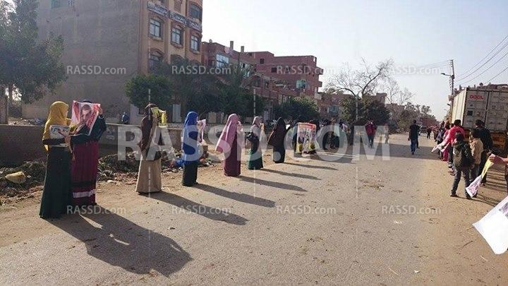 فعاليات صباحية في دمياط تندد بانتهاكات العسكر