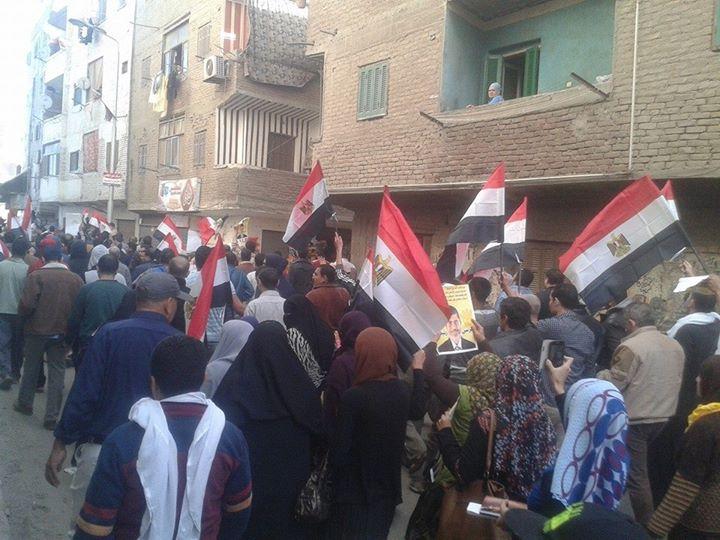 مسيرة لأهالي الفيوم في جمعة “معًا نكمل ثورتنا”