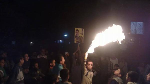 مسيرة‬ بالفيوم تطالب بإعدام “السيسي”