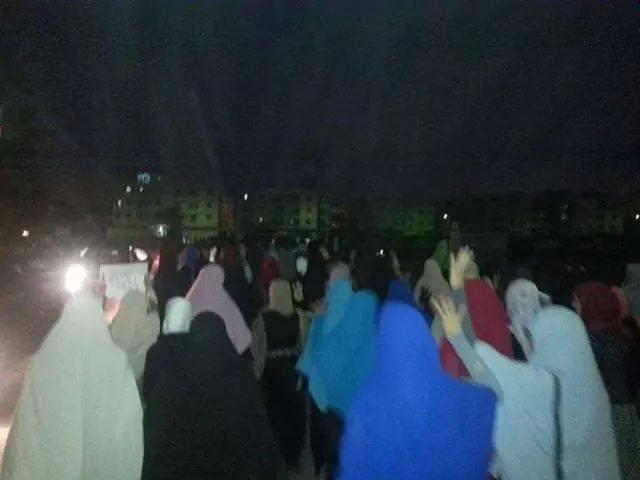 مسيرة لـ”نساء ضد الانقلاب” بدمياط