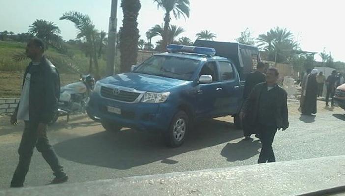 سيارة شرطة تدهس طفلا بمدينة حوش عيسى