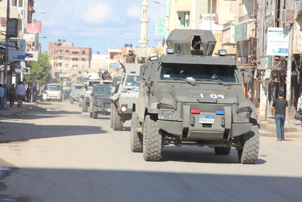 خاص لـ”رصد”: قوات أمن شمال سيناء تعتقل مجموعة كبيرة من المهجرين