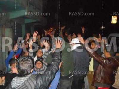 وقفة لعفاريت ضد الانقلاب بالشرقية