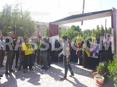 وقفة ضد الانقلاب بجامعة جنوب الوادي بقنا