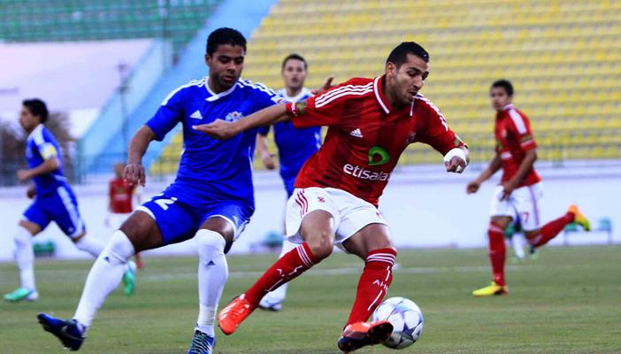 بالفيديو.. سموحة يتفوق على الأهلي بهدف في الشوط الأول