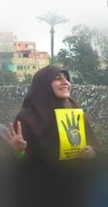 اعتقال طالبة بالدقهلية لحملها شعار رابعة