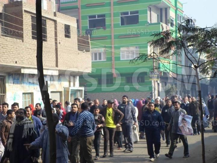 مسيرة ضد الإنقلاب بقرية أوليلة بميت غمر تنديدا لغلاء الأسعار