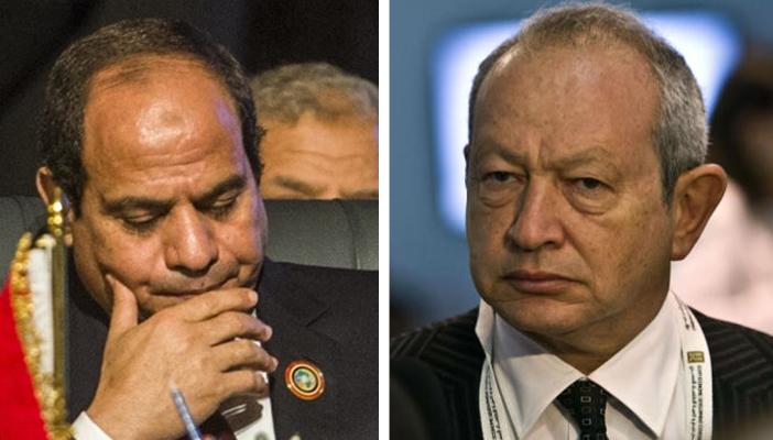 النيابة تتلقى بلاغًا يتهم ساويرس بإهانة السيسي