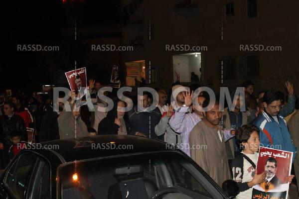 مسيرة مناهضة للانقلاب بالجيزة