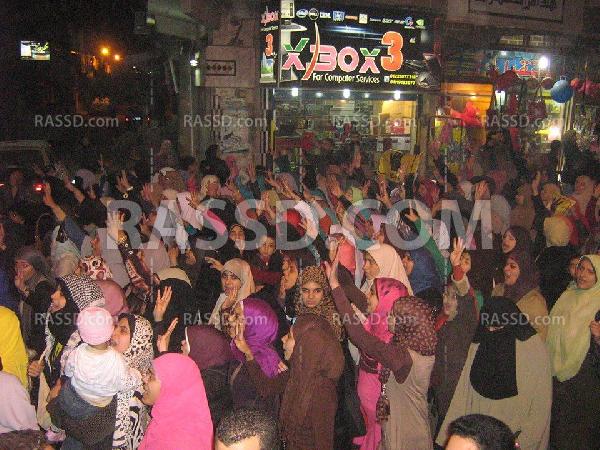 مسيرة لرفض الانقلاب العسكري بالغربية