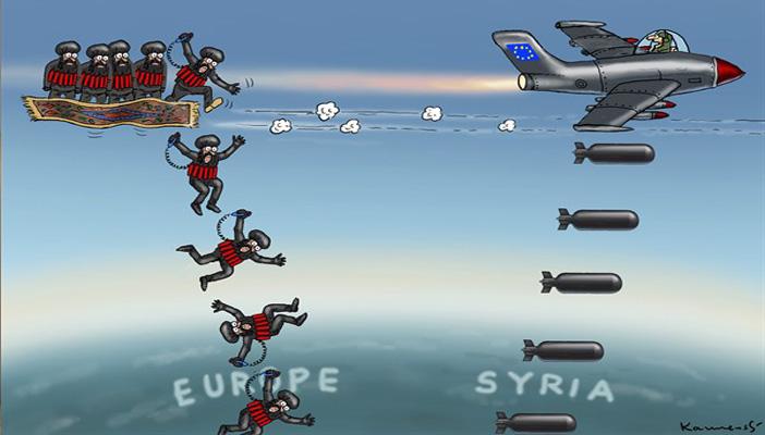 كاريكاتير.. العالم ملتزم بإثارة الصراعات في كل مكان