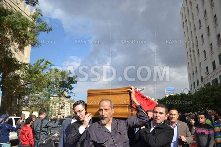 بالصور| جنازة عسكرية لـ”حجازي”