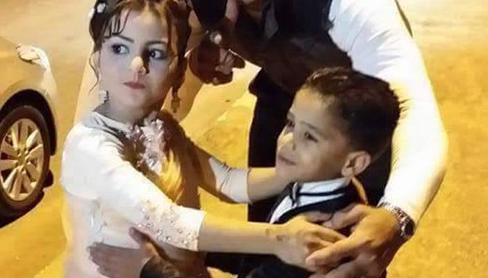 بالفيديو والصور.. حفل خطوبة أحمد ونبيلة أصغر عروسين في مصر