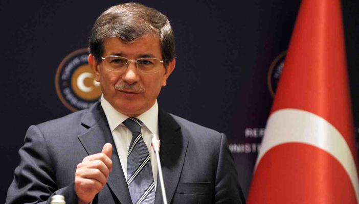 داوود أوغلو يصف رئيس حزب الشعوب الديمقراطي التركي بالخائن