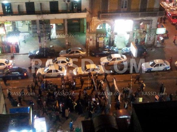 مسيرة للقوى المدنية ببورسعيد للتنديد بتفجير المنصورة