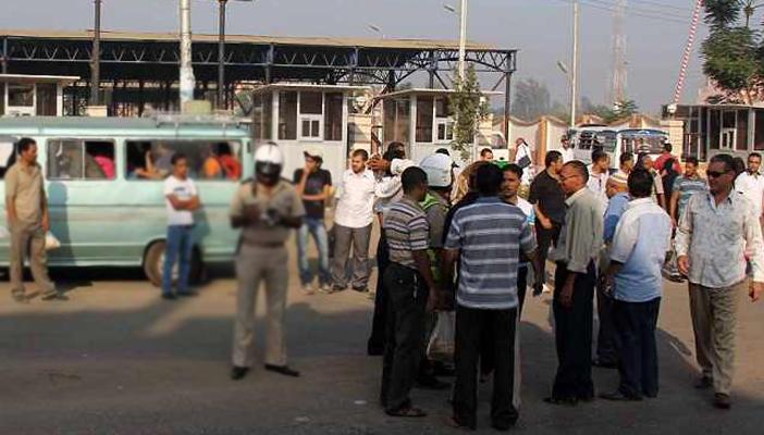 إضراب سائقي السرفيس بمحافظة المنوفية