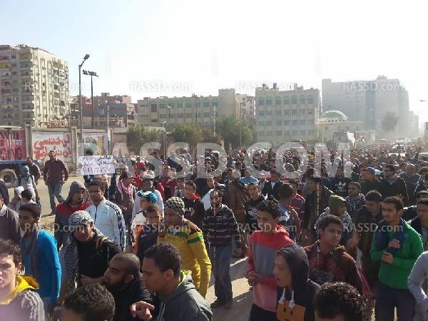 أمن الإنقلاب يطلق الرصاص الحي على مسيرة العمرانية