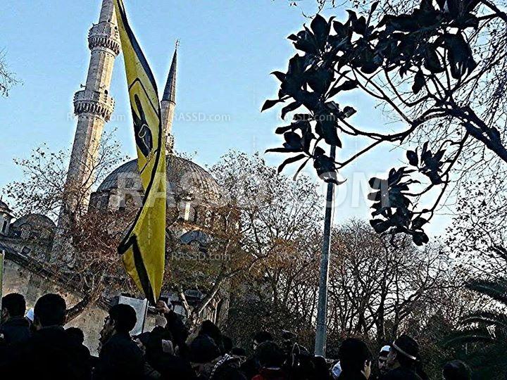 وقفة باسطنبول للمطالبة بمحاكمة قائد الانقلاب