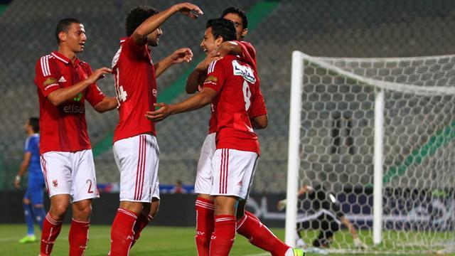 الأهلي أمام المقاصة في مباراة إثبات الوجود