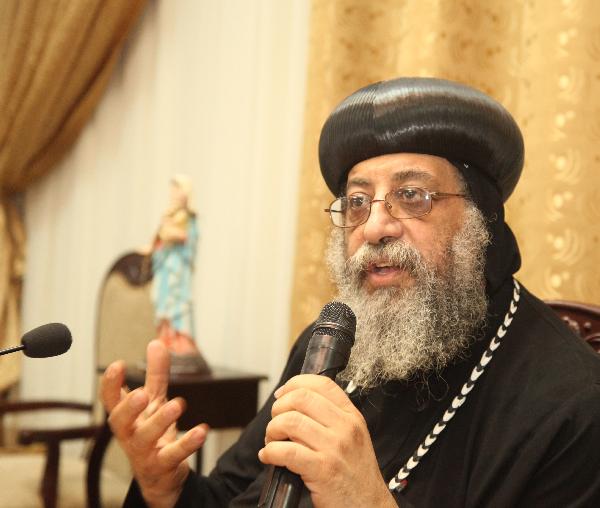 تواضروس ينقلب على العسكر.. ويتهمهم بإبادة المسيحين