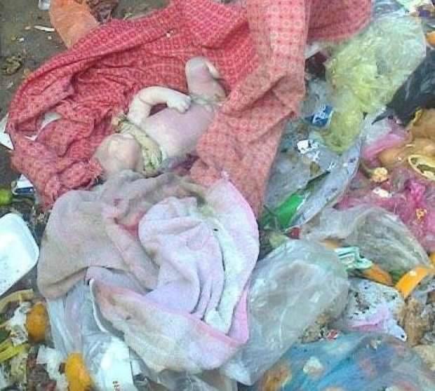 العثور على جثة رضيع مشنوق في القمامة بالإسماعيلية