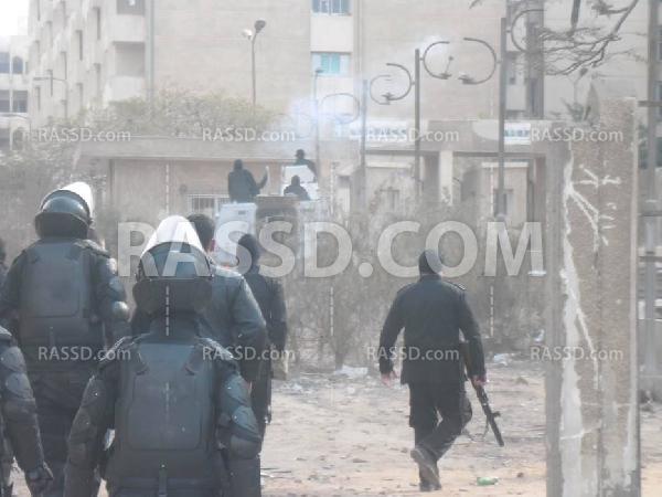 إطلاق الغاز والخرطوش داخل المبانى السكنية لطلاب الأزهر