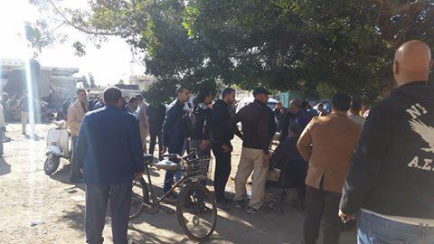 اعتصام عمال شركة المياه ببورسعيد لصرف مستحقاتهم المالية