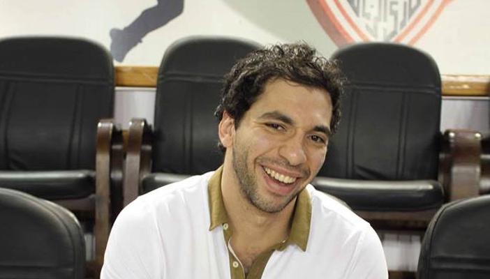 الأحمر يتوج بجائزة أفضل رياضي بمصر في 2015