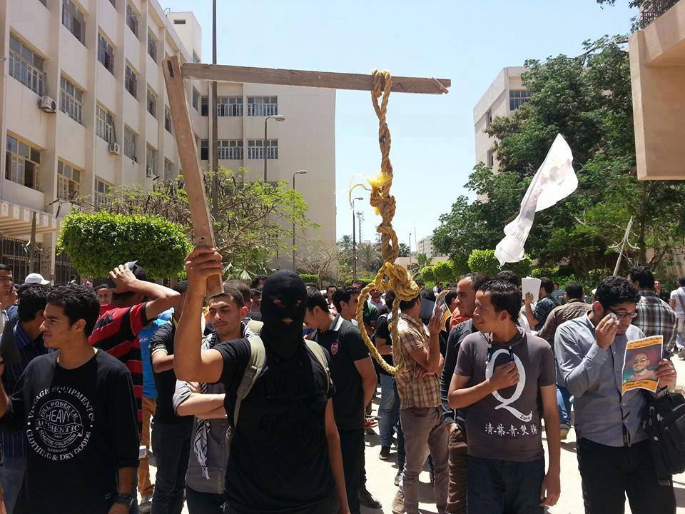 فعاليات “صامدون” ضد الانقلاب لطلاب جامعة الزقازيق