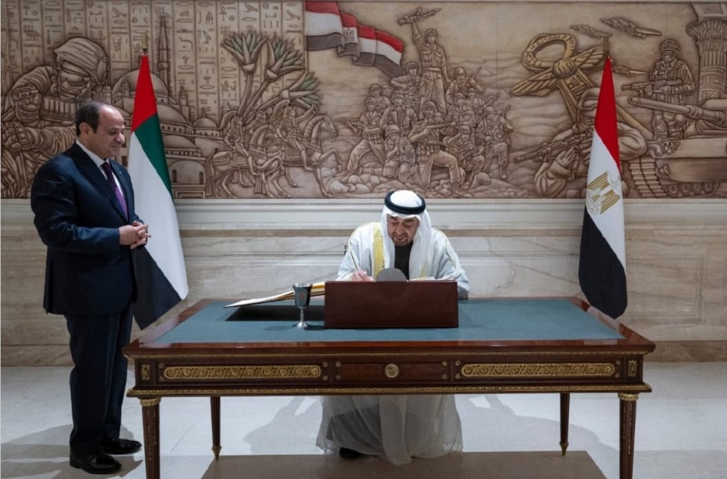 بن زايد السيسي