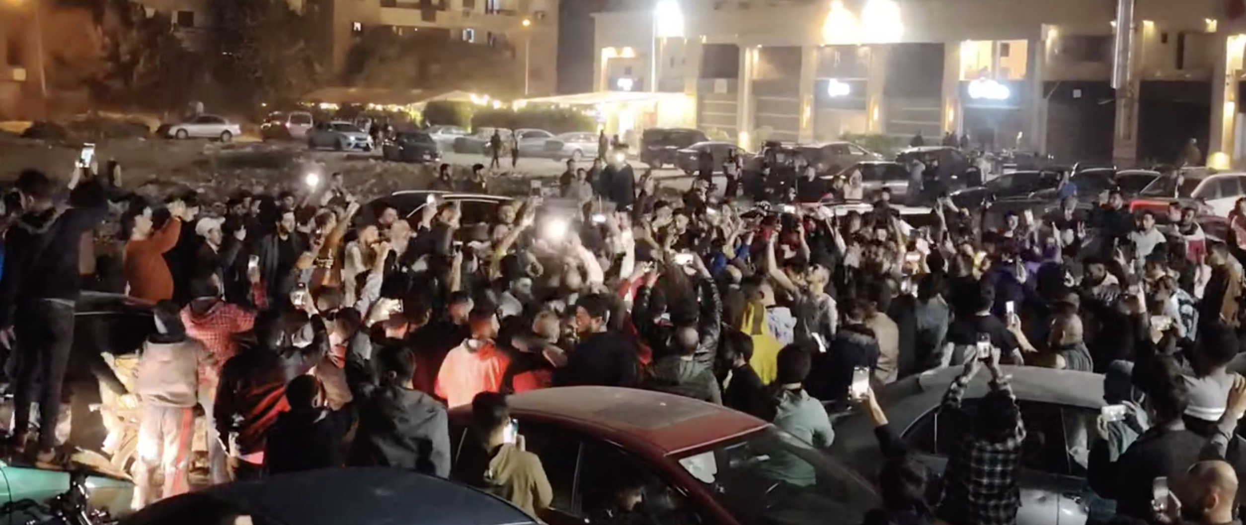 احتفالات السوريين في مصر